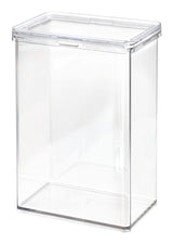 The Home Edit by iDESIGN Clear Stackable Large Canister with Air Tight Lid, 2.37-L G2H5 - product image 1
