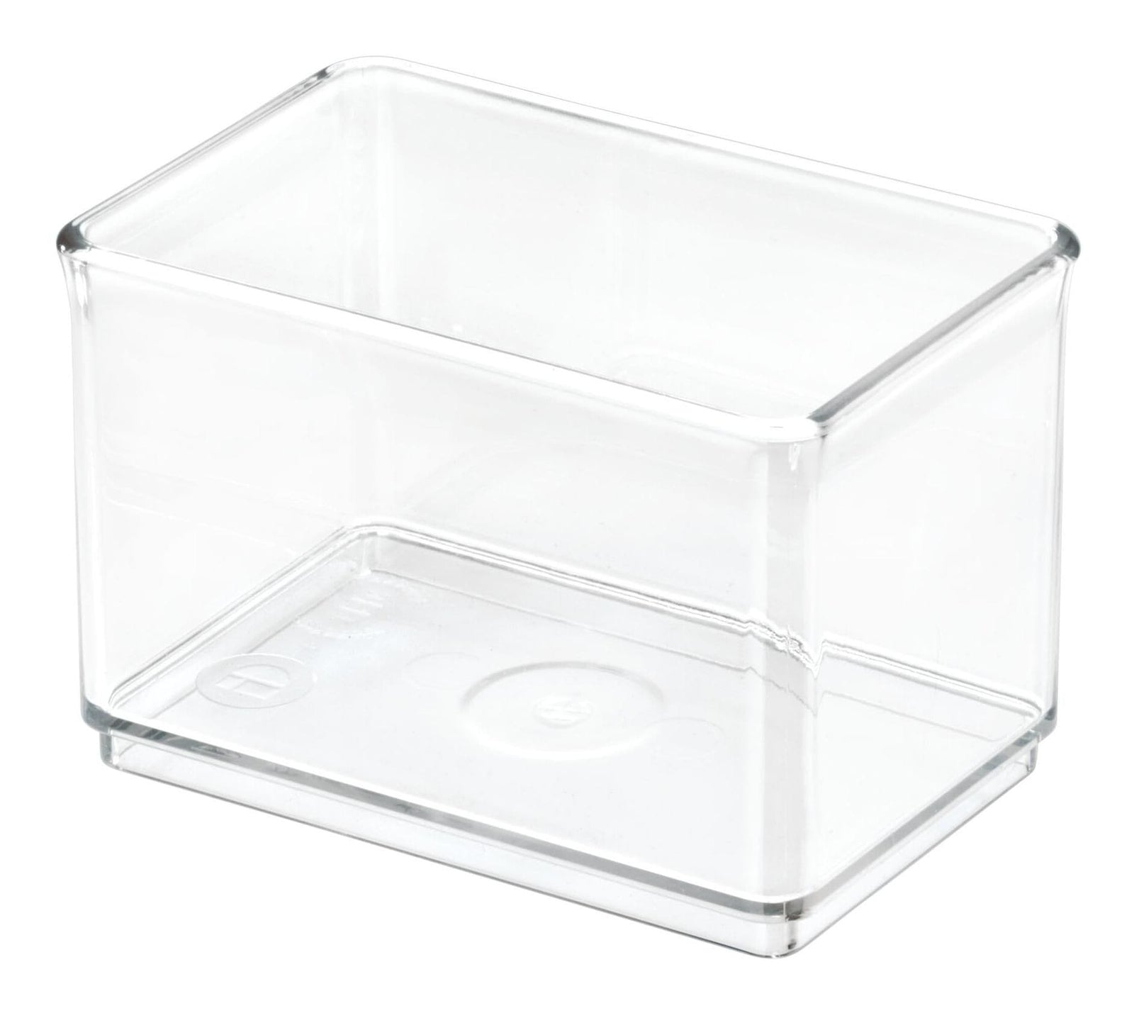 The Home Edit by iDESIGN Clear Stackable Large Shallow Organizing Storage Bin, 1.75-L M5P3 - product image 1