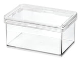 The Home Edit by iDESIGN Clear Stackable Small Canister with Air Tight Lid, 0.47-L O7Q2 - product image 1
