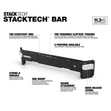 StackTech Steel Bar for ClipTech Pouches & StackTech Bins, Black, 25-lb Z0W8 - product image 5