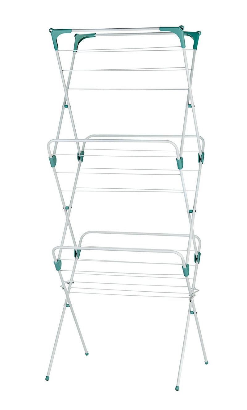 type A 3-Tier Vertical Collapsible Drying Rack, 23.5 x 20.5 x 58-in D1T9
