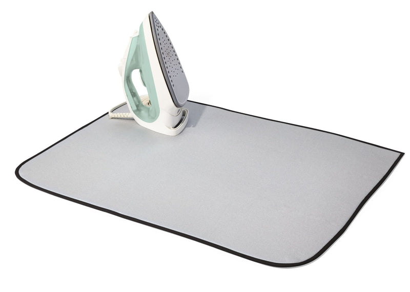 type A Alpha Easy-Clean Ironing Mat, Grey F5P4
