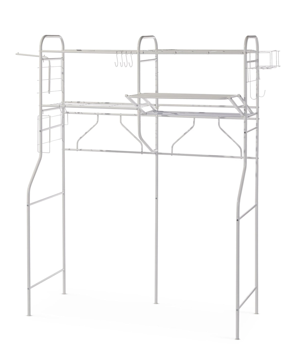 type A Linear Double-Unit Laundry Organization System, White Q2K9 - product image 1