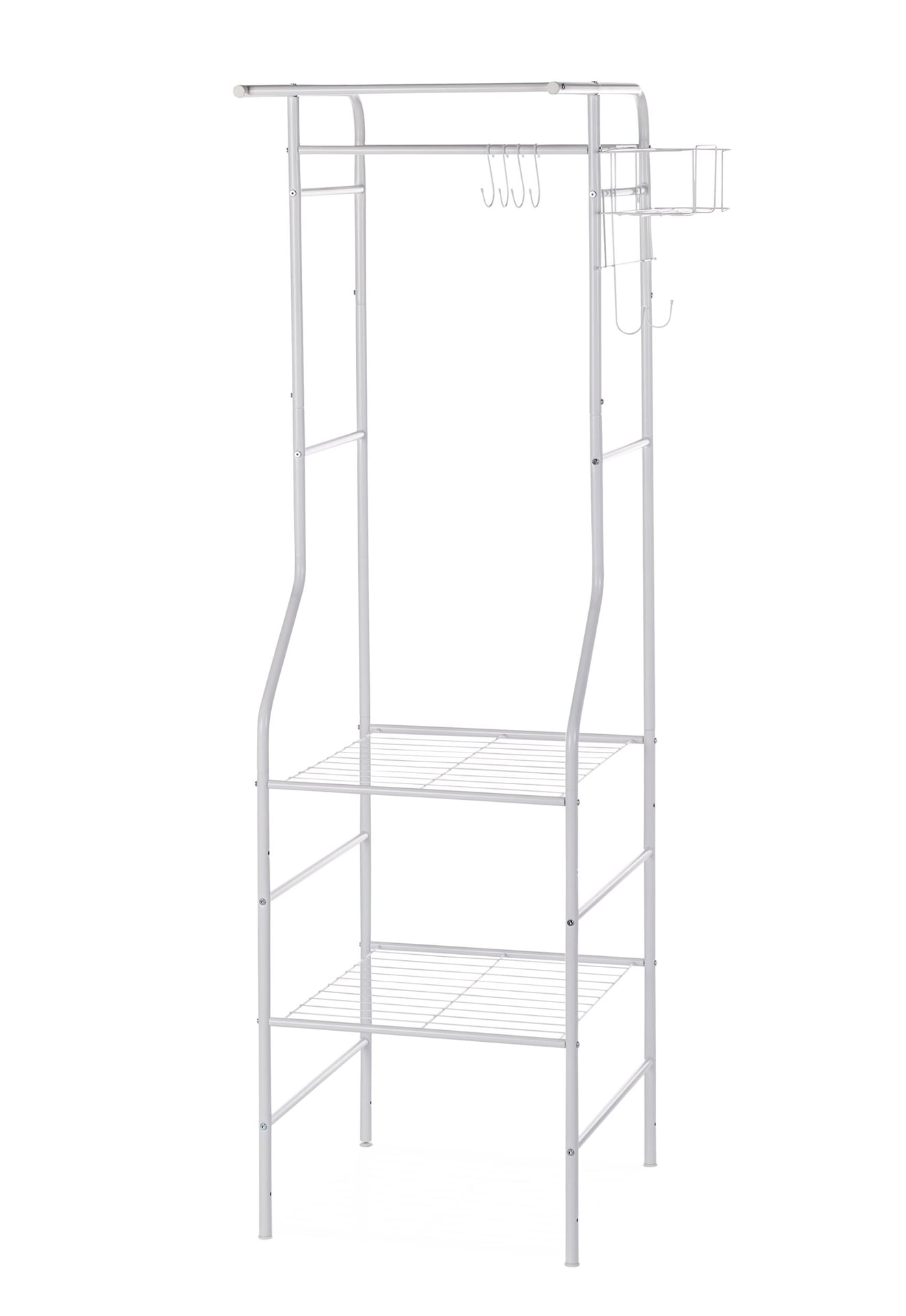 type A Linear Side Laundry Organization System, White A8N6 - product image 1