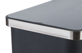 Type A Slim Black Resin Garbage Can, 15-L Q4C9 - product image 5