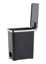 Type A Slim Black Resin Garbage Can, 15-L Q4C9 - product image 6