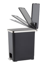 Type A Slim Black Resin Garbage Can, 15-L Q4C9 - product image 7