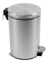 type A Stainless Steel Circular Step Garbage Can, 12-L J1P4 - product image 1
