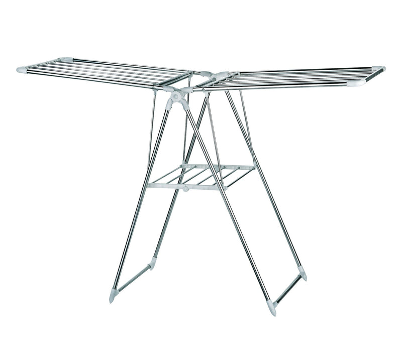 type A Stainless Steel Gullwing Drying Rack, 61.5 x 20 x 38.5-in B3Q2