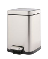 Type A Stella Stainless Steel Rectangular Step Indoor Refuse Container, B4-L Z6A3 - product image 1