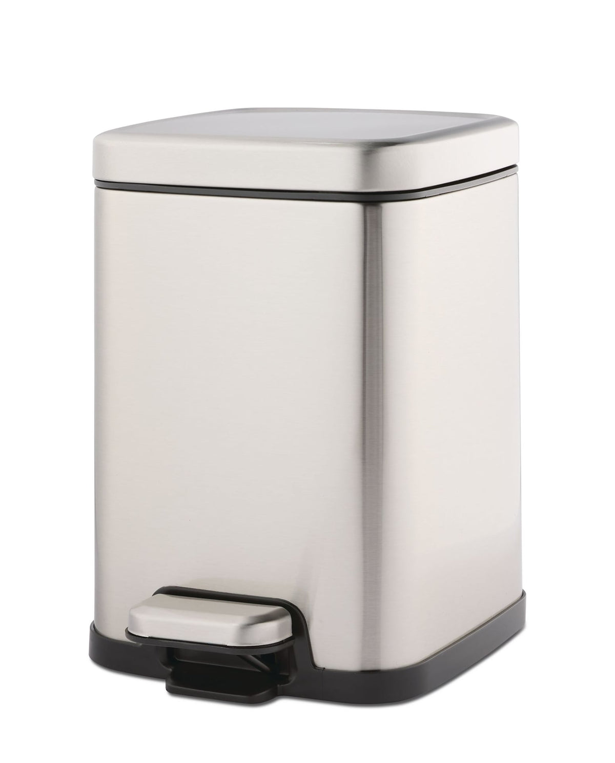 Type A Stella Stainless Steel Rectangular Step Indoor Refuse Container, B4-L Z6A3 - product image 1