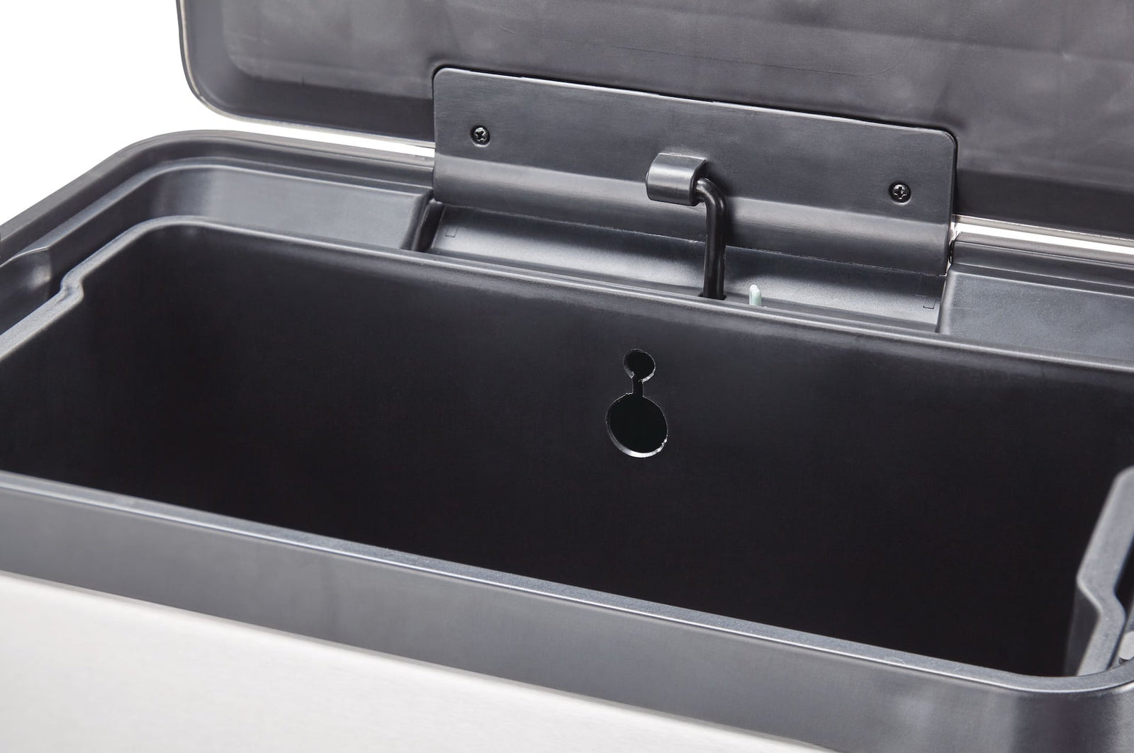type A Wide Stainless Steel Rectangular Step Garbage Can with Slow Close Lid, 30-L E4C5 - product image 5