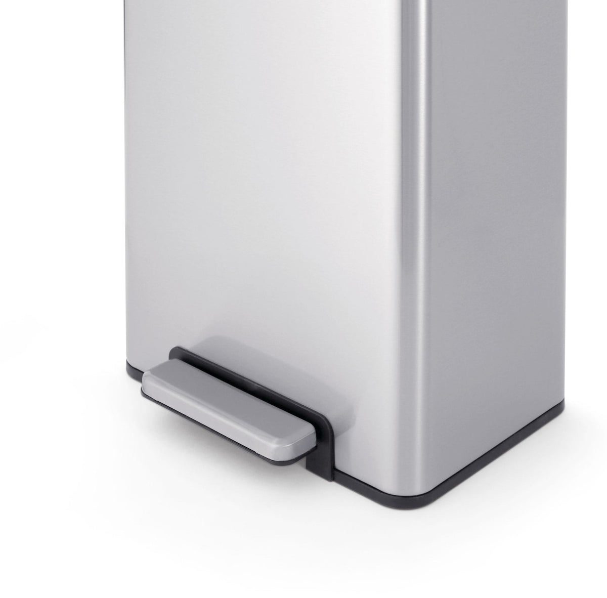 type A Wide Stainless Steel Rectangular Step Garbage Can with Slow Close Lid, 30-L E4C5 - product image 6