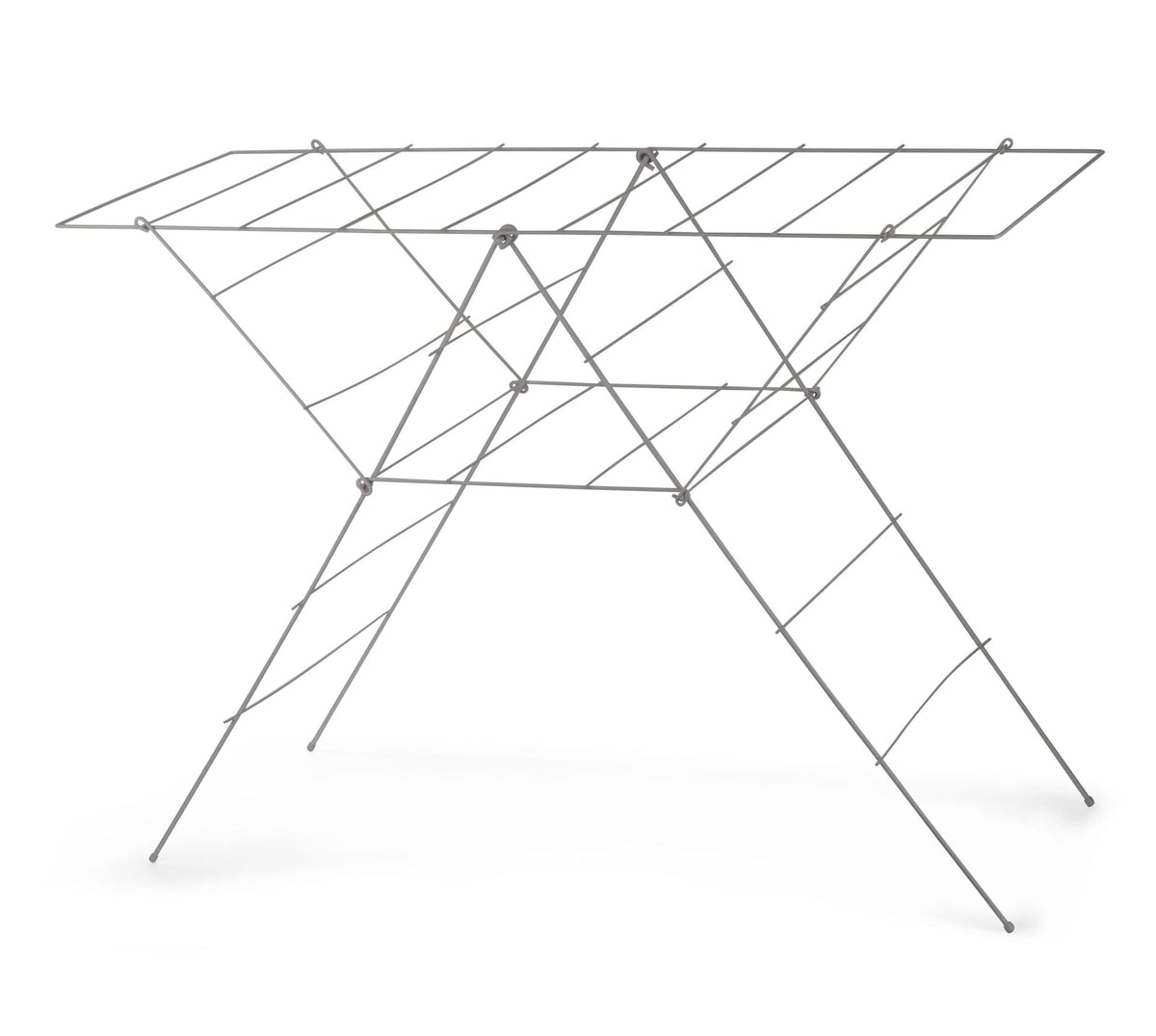 type A Wire Gullwing Drying Rack, 48.8 x 21.7 x 40.2-in, White X2Q2 - product image 1