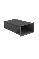 Solutions Plastic Tall Slim Rectangular Garbage Can, Black, 87-L Y7Z6 - product image 3