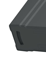 Solutions Plastic Tall Slim Rectangular Garbage Can, Black, 87-L Y7Z6 - product image 5
