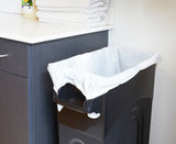 Solutions Plastic Tall Slim Rectangular Garbage Can, Black, 87-L Y7Z6 - product image 7