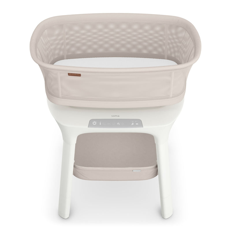 Motion Smart Sleep Bassinet, Sand Melange Y7Q9