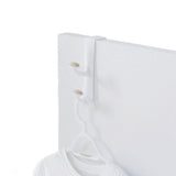 Plastic 2-Hook Over the Door Hook, White, 10-in Y2Y0 - product image 1