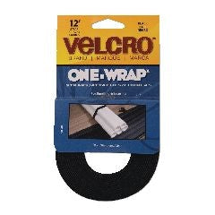 ONE-WRAP Heavy Duty Nylon Straps, Black, 12-ft x 3/4-in, 1-pk V0V4