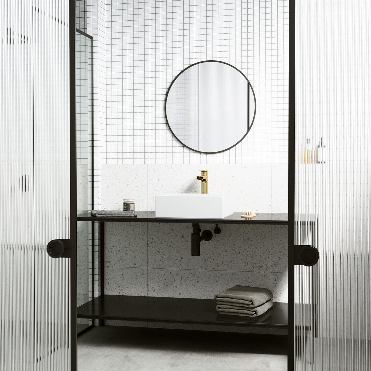 Bryant MatteStone 15x15-in Deep White Bathroom Sink/Basin with Square Vessel X9O2 - product image 6