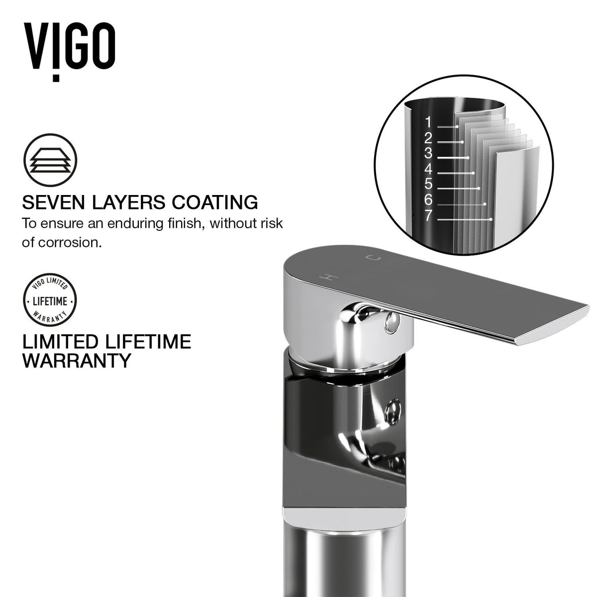 Davidson Single Handle Single Hole Bathroom Sink Faucet, WaterSense Certified, Chrome J1O9 - product image 3
