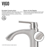Glass Grey Onyx Bathroom Sink/Basin Set with Linus Faucet and Rectangular Vessel R2Q3 - product image 3