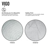Glass Simply Silver Bathroom Sink/Basin Set with Niko Faucet and Round Vessel E8D6 - product image 7