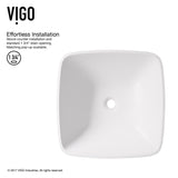 Hyacinth Matte Stone Round Vessel Bathroom Sink/Basin, Handpolished Construction, White K9I1 - product image 3