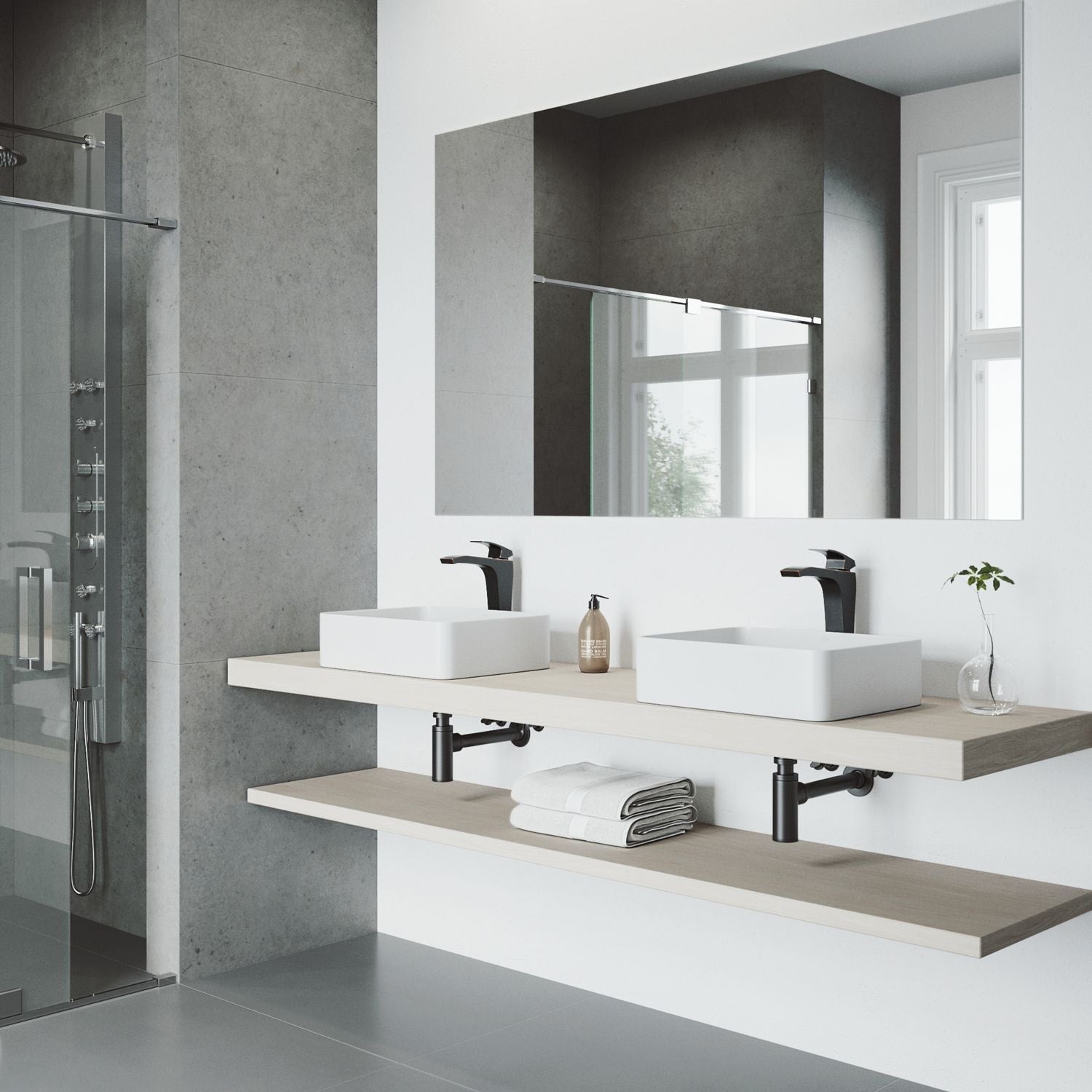 Jasmine MatteStone 18x15-in Deep White Bathroom Sink/Basin with Rectangular Vessel G0R2 - product image 6