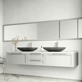 Lorca Gothic ConcretoStone 22x15-in Deep Grey Bathroom Sink/Basin with Rectangular Vessel K3A0 - product image 7