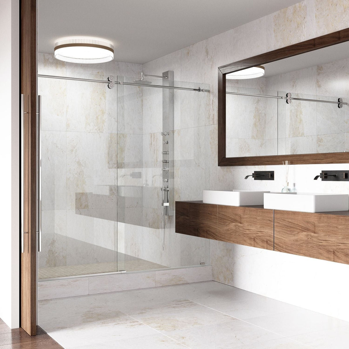 Magnolia Matte Stone Vessel Bathroom Sink/Basin with Deep Bowl, White H3X4 - product image 7