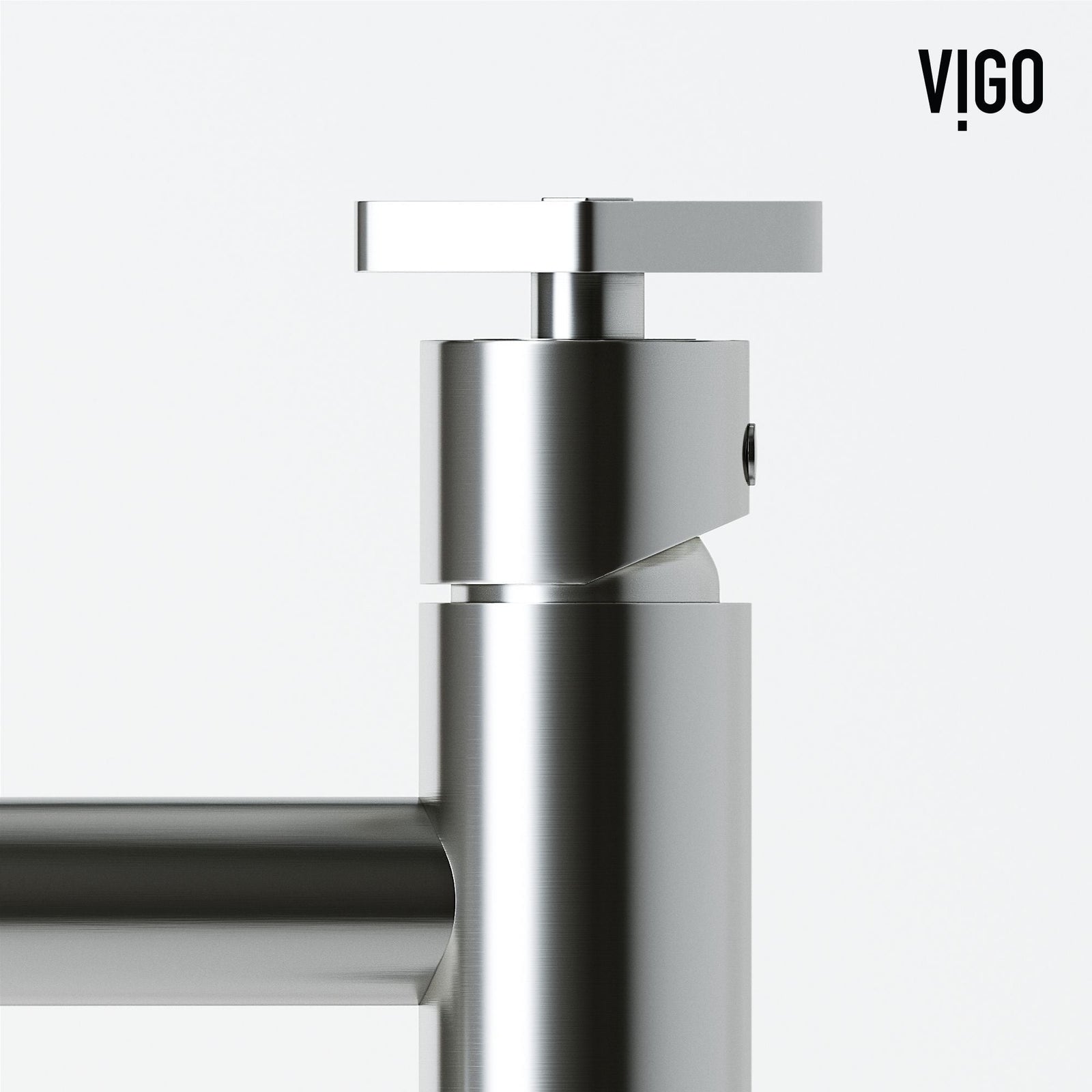 Magnolia MatteStone White Bathroom Sink/Basin Set with Ruxton Faucet and Rectangular Composite Vessel Y0X1 - product image 4