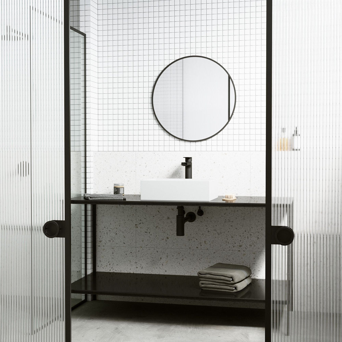Montauk MatteStone 18x13-in Deep White Bathroom Sink/Basin with Rectangular Vessel K8S2 - product image 6