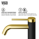Roma MatteShell Matte Black Bathroom Sink/Basin Set with Lexington Faucet and Glass Square Vessel D9E7 - product image 6