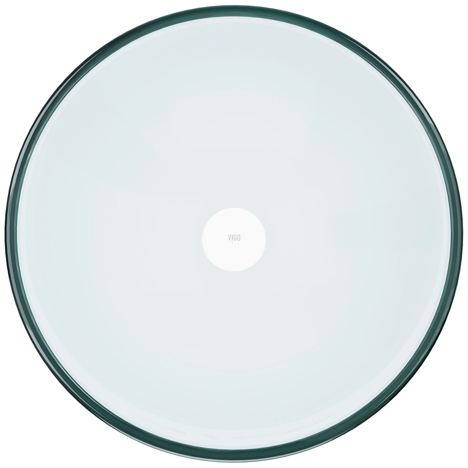 Round Glass Vessel Bathroom Sink/Basin with Repellent Seal Coating, Crystalline Q5W8 - product image 2