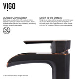 Russet Glass 18-in Red/Brown Bathroom Sink/Basin Set with Niko Faucet and Rectangular Vessel N1C7 - product image 2
