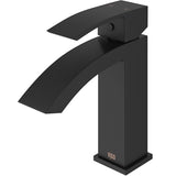 Satro Single Handle Single Hole Bathroom Sink Faucet, WaterSense Certified, Matte Black T3P3 - product image 2