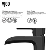 Sottile MatteShell White Bathroom Sink/Basin Set with Niko Faucet and Glass Rectangular Vessel H9D4 - product image 4