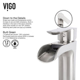 Titanium Glass Slate Grey Bathroom Sink/Basin Set with Niko Faucet and Round Vessel V6S1 - product image 8