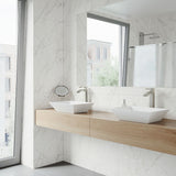 Vinca Matte Stone Vessel Bathroom Sink/Basin with Deep Bowl, White D0R2 - product image 7