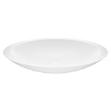 Wisteria Matte Stone Circular Vessel Bathroom Sink/Basin with Deep Bowl, White Z6A6 - product image 1