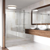 Wisteria Matte Stone Circular Vessel Bathroom Sink/Basin with Deep Bowl, White Z6A6 - product image 7