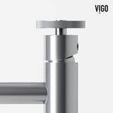 Wisteria MatteStone White Bathroom Sink/Basin Set with Cass Faucet and Oval Composite Vessel E8A4 - product image 6