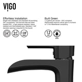 Wisteria MatteStone White Bathroom Sink/Basin Set with Niko Faucet and Oval Composite Vessel D6C1 - product image 6