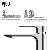 Wisteria MatteStone White Bathroom Sink/Basin Set with Norfolk Faucet and Oval Composite Vessel X7N4 - product image 3