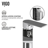 Wisteria MatteStone White Bathroom Sink/Basin Set with Norfolk Faucet and Oval Composite Vessel X7N4 - product image 4
