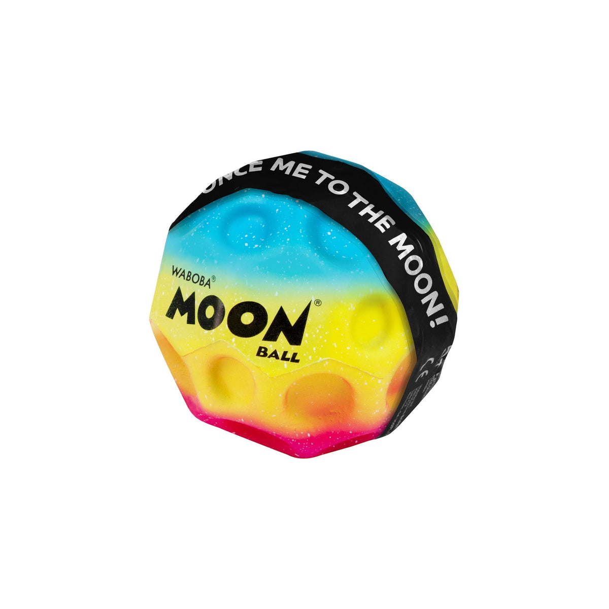 Moon Bouncing Ball, Outdoor Summer Bouncy Toy, Multi-Coloured, Ages 3+ M1L5 - product image 1