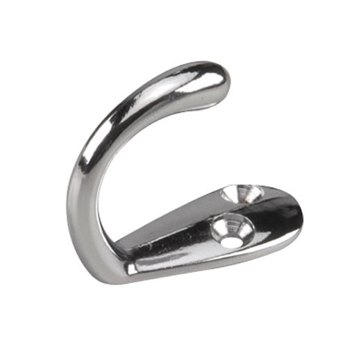 Wardrobe Hook, Chrome, 4pk D6Z4 - product image 1