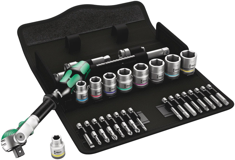 3/8-in Drive Socket Set, SAE, 29-pc P0Y9